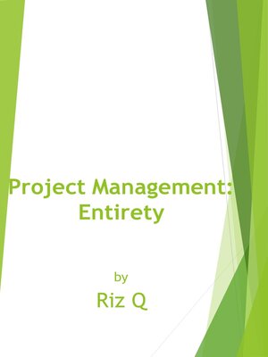 cover image of Project Management